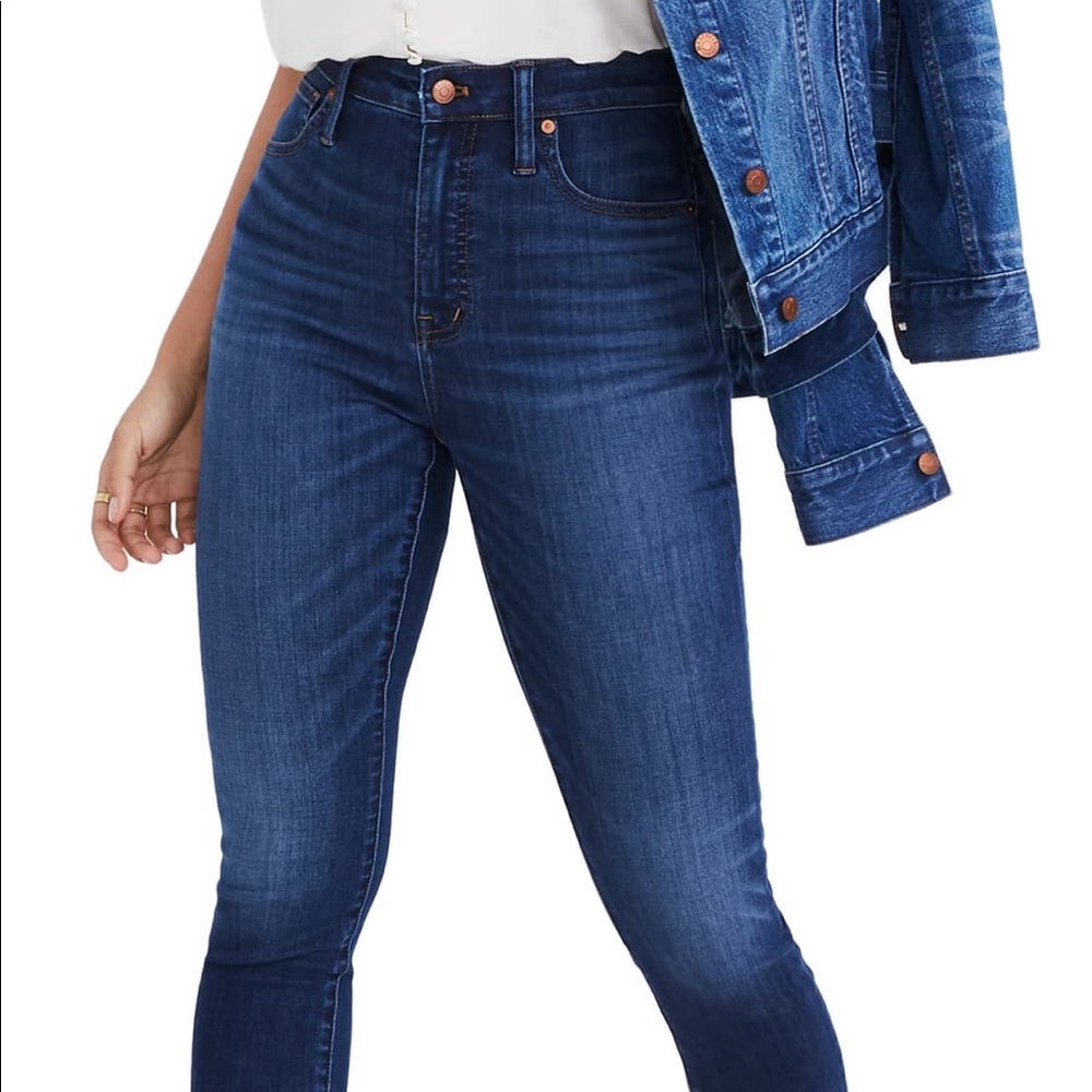 Madewell 9” high riser skinny